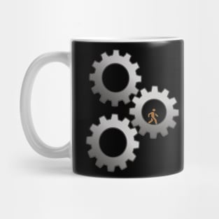 human in gear Mug